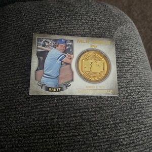 George Brett MLB debut Medallion Card 2016